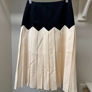 Ralph Lauren Black Label Pleated Skirt